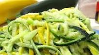 Zucchini Pasta Salad with Parmesan (for Atkins Diet Phase 1) Zucchini Pasta Salad with Parmesan (for Atkins Diet Phase 1)