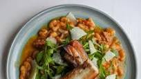 Chorizo Cassoulet with Slow-Roasted Pork Belly Chorizo Cassoulet with Slow-Roasted Pork Belly