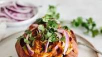 BBQ Chicken Stuffed Sweet Potatoes BBQ Chicken Stuffed Sweet Potatoes