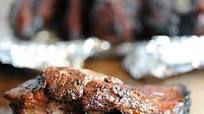 Grilled Tender Juicy Boneless Beef Ribs Grilled Tender Juicy Boneless Beef Ribs