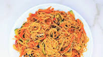 Fideos Con Verduras al Wok Fideos Con Verduras al Wok