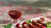 Grilled Pork Tenderloin with Five-spice Raspberry Sauce Grilled Pork Tenderloin with Five-spice Raspberry Sauce