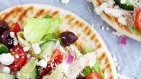 Simple Mediterranean Chicken & Hummus Wraps Simple Mediterranean Chicken & Hummus Wraps