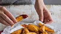 Baked Crispy Potato Wedges Baked Crispy Potato Wedges