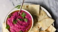 Lemon Beet Hummus Lemon Beet Hummus