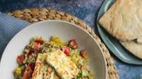 Mediterranean Halloumi & Bulgur Wheat Salad Mediterranean Halloumi & Bulgur Wheat Salad