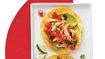 Chicken and Guacamole Tostadas Chicken and Guacamole Tostadas