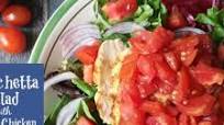 Bruschetta Salad with Grilled Chicken (Low Carb & Paleo) Bruschetta Salad with Grilled Chicken (Low Carb & Paleo)