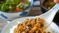 Lu Rou Fan - Braised Tofu Rice Bowl '素滷肉飯' Lu Rou Fan - Braised Tofu Rice Bowl '素滷肉飯'