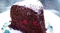 Microwave Chocolate Cherry Snack Cake Microwave Chocolate Cherry Snack Cake