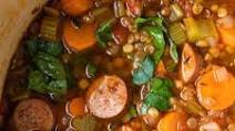 Sausage and Lentil Soup Sausage and Lentil Soup