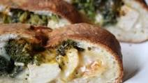 Cheesy Chicken and Broccoli Stromboli Cheesy Chicken and Broccoli Stromboli