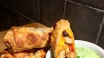 Tex Mex Egg Rolls with Creamy Avocado Dip (Cheesecake Factory Copycat) Tex Mex Egg Rolls with Creamy Avocado Dip (Cheesecake Factory Copycat)