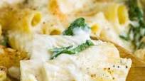 Spinach Ricotta Pasta Casserole Spinach Ricotta Pasta Casserole