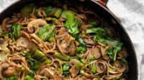 Soba Noodles with Mushrooms and Bok Choy Soba Noodles with Mushrooms and Bok Choy
