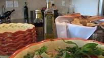 Summer Focaccia Basil Salad Summer Focaccia Basil Salad
