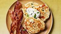 Cheddar-and-Scallion Savory Pancakes Cheddar-and-Scallion Savory Pancakes