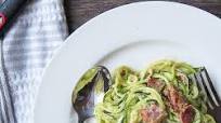 Classic Carbonara with Zucchini Noodles Classic Carbonara with Zucchini Noodles