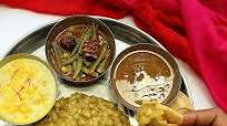 Traditional Akshya Tritiya Jain Thali- Gehu khich, Imlani, Kachar Phali sabji, Parat wali roti and Chunna recipe by Divya Jain at BetterButter Traditional Akshya Tritiya Jain Thali- Gehu khich, Imlani, Kachar Phali sabji, Parat wali roti and Chunna recipe by Divya Jain at BetterButter