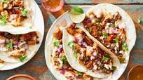 Tofu Sofritas Tacos with Poblano Pepper & Chipotle Cashew Crema Tofu Sofritas Tacos with Poblano Pepper & Chipotle Cashew Crema