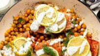 Baked Mediterranean Salmon Baked Mediterranean Salmon