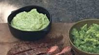 Beer-Marinated Flank Steak with Aji and Guacamole Beer-Marinated Flank Steak with Aji and Guacamole