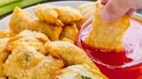 Crab Rangoon (Crab & Cream Cheese filled Wontons) Crab Rangoon (Crab & Cream Cheese filled Wontons)