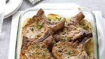 Pork Chops with Scalloped Potatoes Pork Chops with Scalloped Potatoes