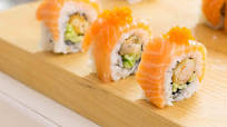 Salmon Sushi Rolls (RA Recipe) Salmon Sushi Rolls (RA Recipe)