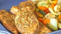 Rosemary Baked Chicken Recipe with Vegetables Rosemary Baked Chicken Recipe with Vegetables