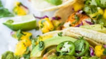 The Most Epic Grilled Fish Tacos with Mango Salsa The Most Epic Grilled Fish Tacos with Mango Salsa