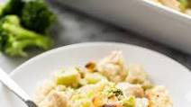 Broccoli Cauliflower Rice Chicken Casserole Broccoli Cauliflower Rice Chicken Casserole