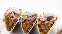 Golden BBQ Pulled Pork Tacos with Ranch Slaw stovetop cooking Golden BBQ Pulled Pork Tacos with Ranch Slaw stovetop cooking
