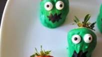 Zombie Chocolate Covered Strawberries Zombie Chocolate Covered Strawberries