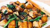 Stir-Fried Tofu with Ginger and Soy Sauce Stir-Fried Tofu with Ginger and Soy Sauce
