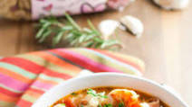 Quick Cioppino with Heart Pasta Quick Cioppino with Heart Pasta