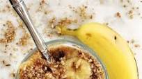 Greek Yogurt Parfait, Bananas Foster Style Greek Yogurt Parfait, Bananas Foster Style