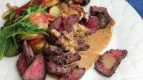 Elk with Dijon Mustard Pan Sauce Elk with Dijon Mustard Pan Sauce