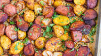 Sheet Pan Smoked Sausage and Potatoes Sheet Pan Smoked Sausage and Potatoes