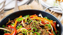 Black pepper beef Black pepper beef