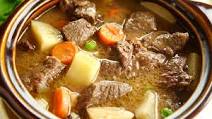 Savory Beef Stew with Roasted Balsamic Vegetables Savory Beef Stew with Roasted Balsamic Vegetables