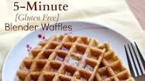 Gluten Free Blender Waffles {fast!} Gluten Free Blender Waffles {fast!}