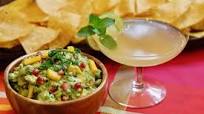 Mango Pomegranate Guacamole with Honey and Smoke Mezcal Cocktail Mango Pomegranate Guacamole with Honey and Smoke Mezcal Cocktail