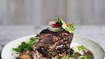 Pressure cooker short ribs with herb salad Pressure cooker short ribs with herb salad