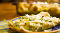 How to Make Chicken Enchiladas Without the Oily Tortillas How to Make Chicken Enchiladas Without the Oily Tortillas
