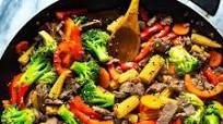 The Easiest Beef Stir Fry {2-Ingredient Sauce!} The Easiest Beef Stir Fry {2-Ingredient Sauce!}