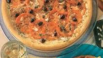 Sour cream tomato pizza Sour cream tomato pizza