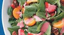 Spinach Salad with Strawberry Vinaigrette Spinach Salad with Strawberry Vinaigrette