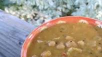 Curried Pumpkin Coconut Chickpea soup Curried Pumpkin Coconut Chickpea soup