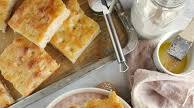 Focaccia genovese con licoli Focaccia genovese con licoli